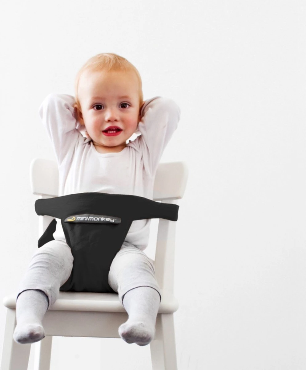 Minimonkey Mini Chair Black Waterresistant 5 Minimonkey Mini Chair Black Waterresistant - Afbeelding 3