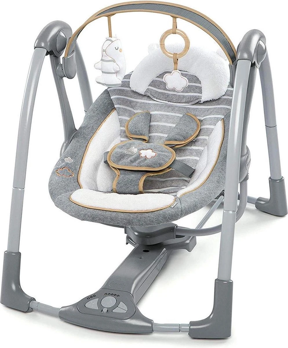 Bright Starts Ingenuity Swing And Go Bella Teddy Boutique Babyswing - - Babyschommel - Elektrische Schommelstoel Baby 3 Bright Starts Ingenuity Swing And Go Bella Teddy Boutique Babyswing - - Babyschommel - Elektrische Schommelstoel Baby